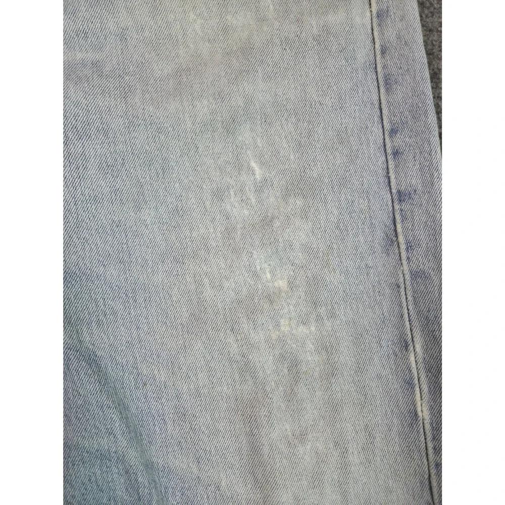 Vintage 90s Levi's 501 Jeans Mens 40x32 Light Wash Denim Made in USA Distressed